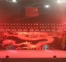 郑州夜光龙、灯光狮表演