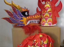 训练龙（绸缎布龙）